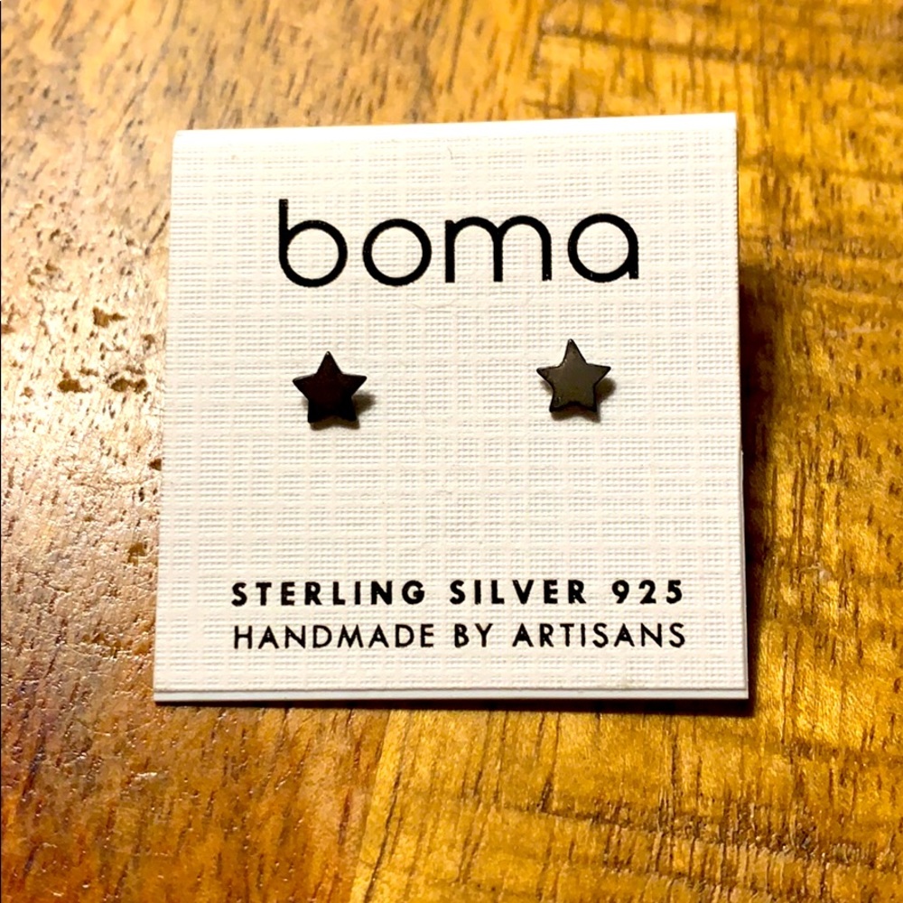 Boma Sterling silver earrings